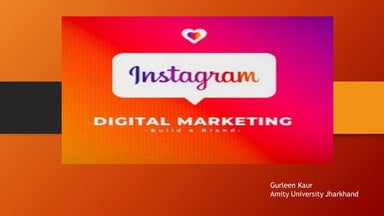 Instagram Digital Marketing