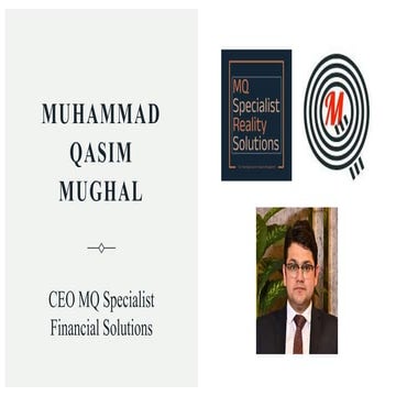 Presentation on business valuation and financial modelling