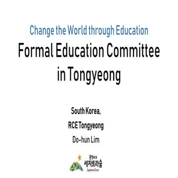 Change the World through Education