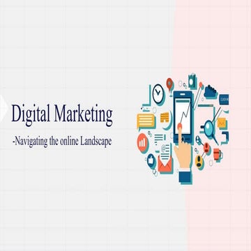 digital marketing which is navigating online landscape