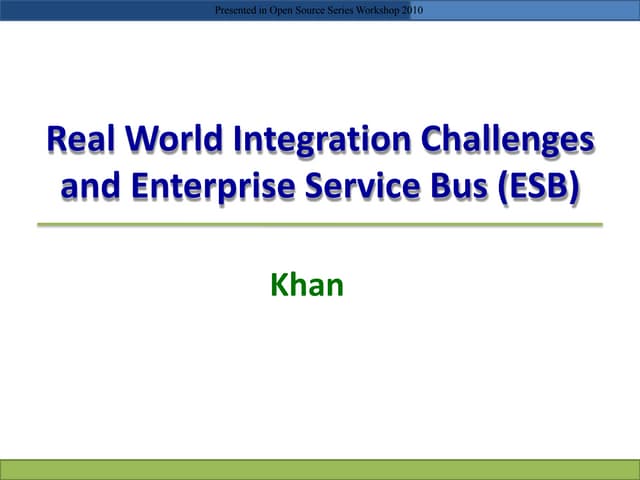 ESB Presentation