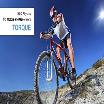 HSC Physics - Torque