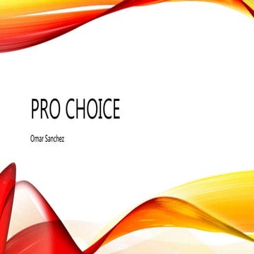Presentation abortion prochoice 