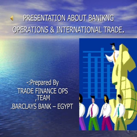 Presentation about bank induction 2012