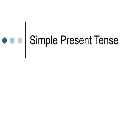 Presentation About Present Simple