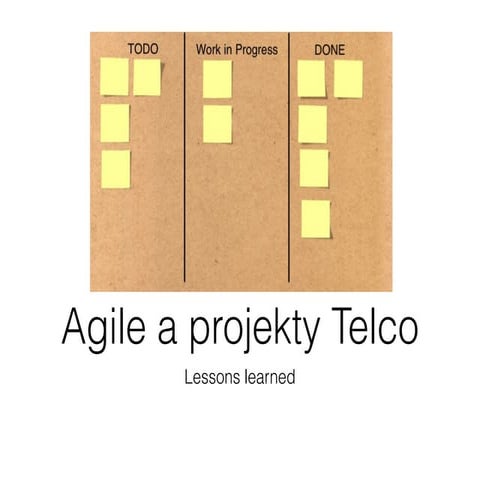 Prezentacja agile telco
