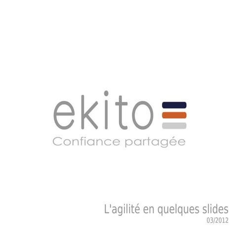 L'agilité en quelques slides