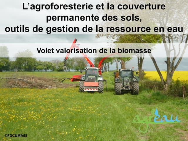L’agroforesterie et la couverture p...