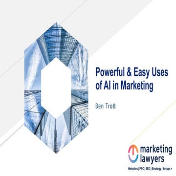 Presentation Marketing - Legal Businesses