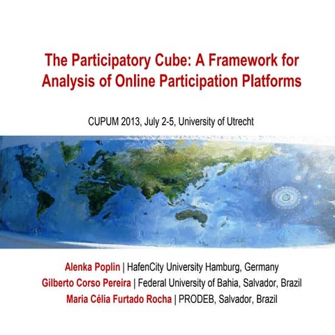 Cupum 2013 - Cubo da Participação