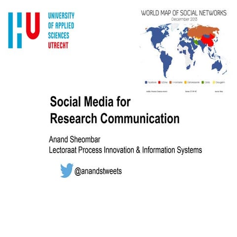 Social Media for Research Communication