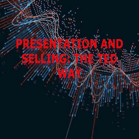 Presentation and selling