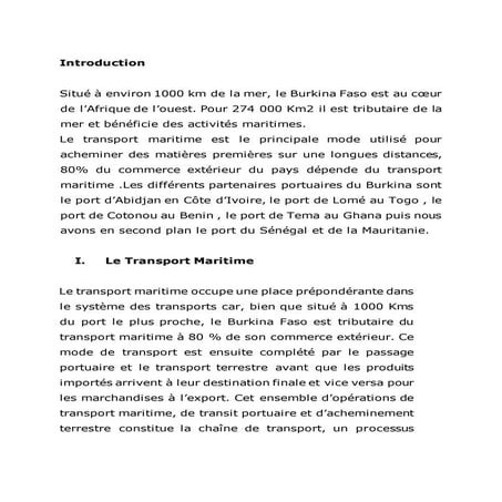 Contribution des organisations de la société civile des pays sans littoral aux activités maritimes : le cas de Peace For All