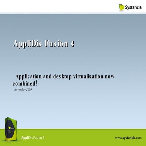 AppliDis Fusion4 Nov2009 En