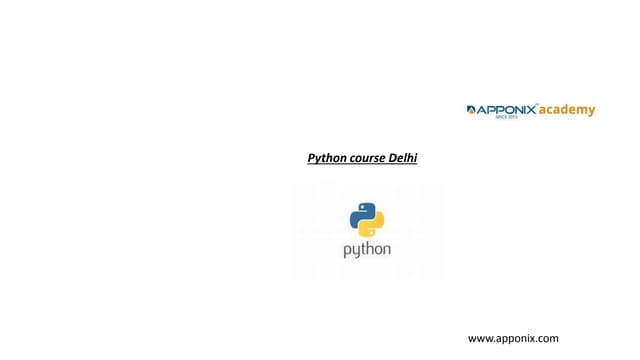 Presentation apponix070821