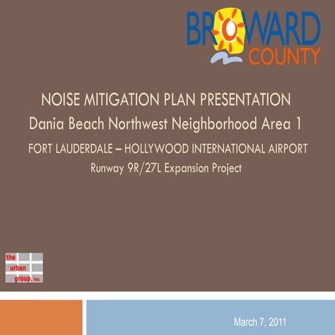 Presentation - Westside Area 1 (Ravenswood)