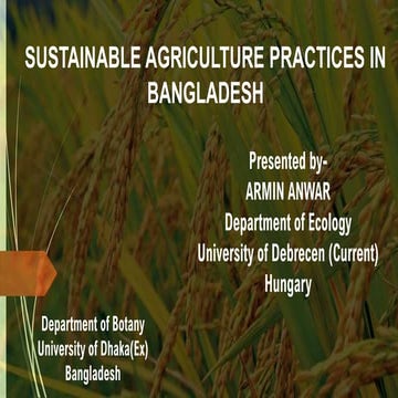 Sustainable Agriculture Practices in BD.PPTX