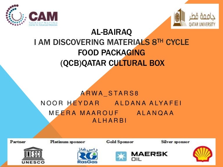 Food Packaging,Qatar Culture Box,IDM8