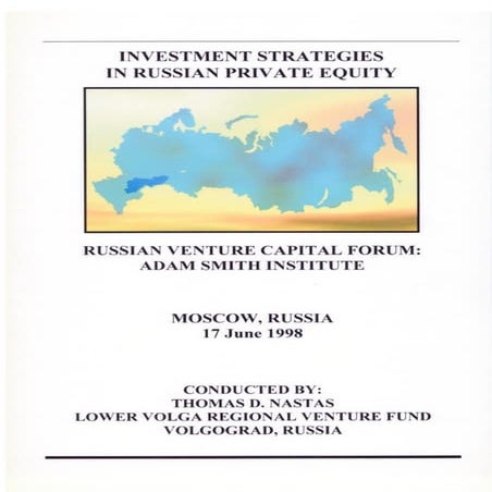 Tom Nastas Presentation Adam Smith Private Equity Conference