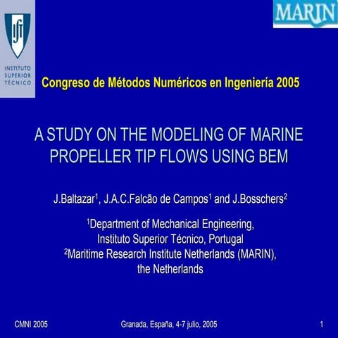 A Study on the Modeling of Marine Propeller Tip Flows Using BEM