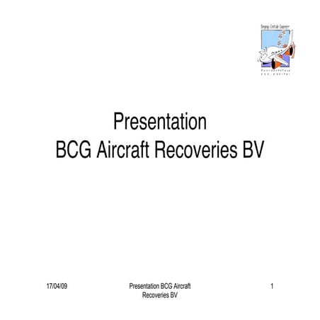 Presentation Bcg General, Update April09