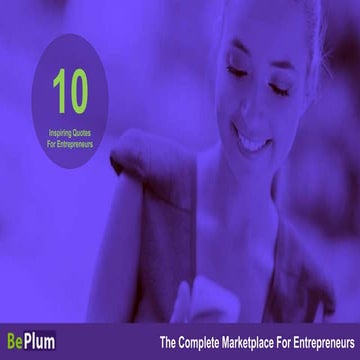 10 Inspiring Quotes for Entrepreneurs