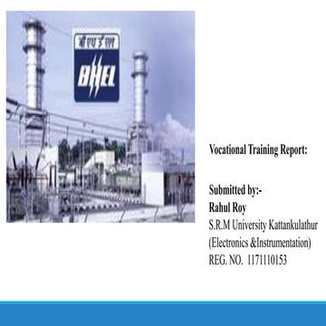 BHEL Vocational Training