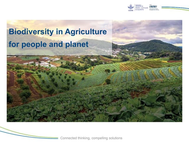 Biodiversity in agriculture for people and planet