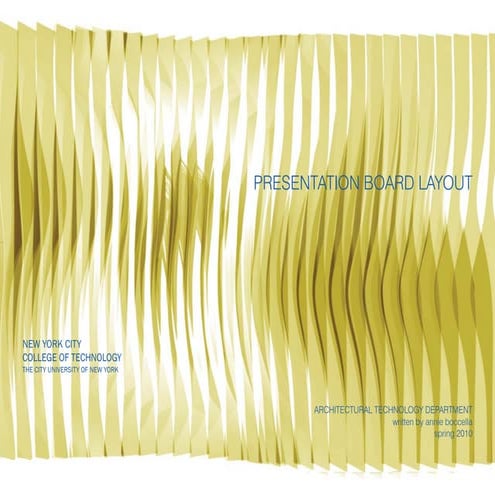 Presentation Boards Primer