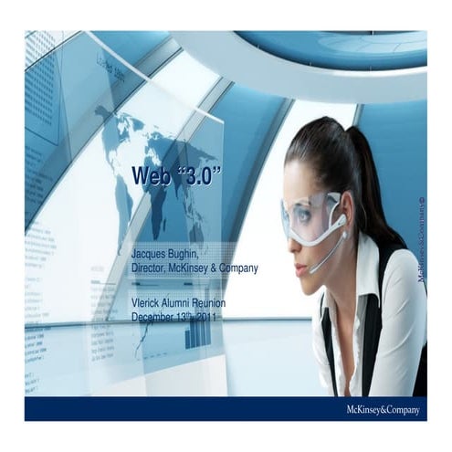 The rise of the web 3.0 company, by Mr. Jacques Bughin