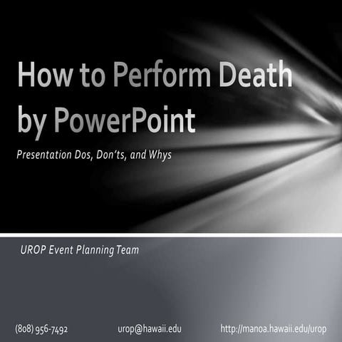 Presentation building