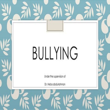 Presentation bullying.pdf