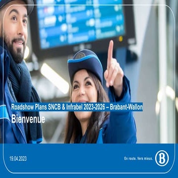 Roadshow Plans SNCB & Infrabel 2023-2026 – Brabant-Wallon | PDF