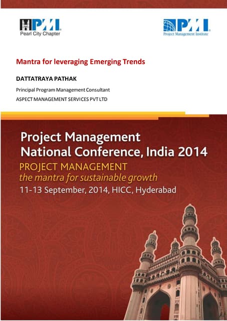 Presentation by dattatraya pathak