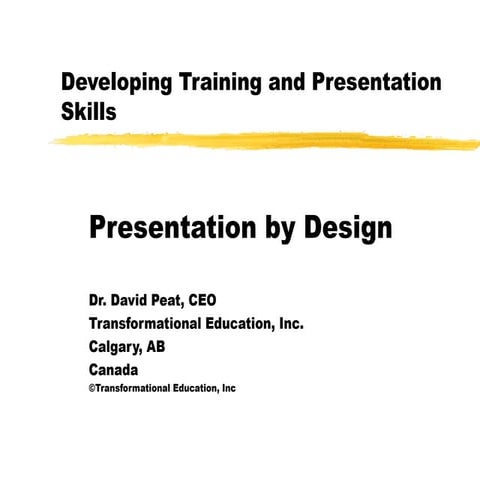 Presentation By Design2011 S