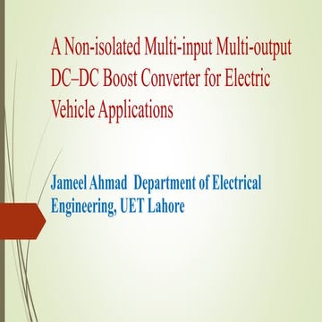 Presentation by jameel uet lahore