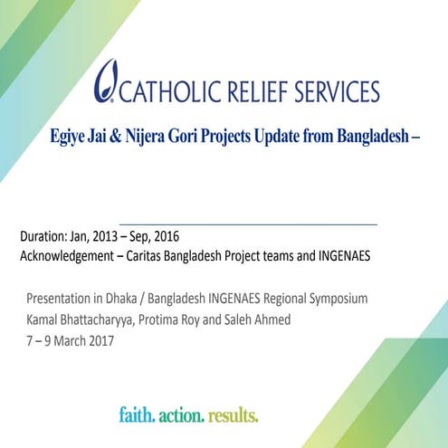 EgiyeJai & Nijera Gori Projects Update