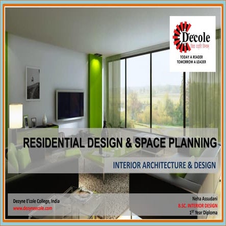 Interior designing ppt | PPTX