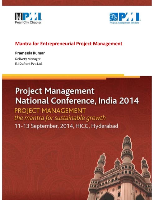 Presentation by prameela kumar