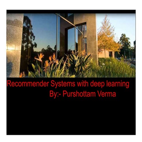 Presentation by purshotam verma