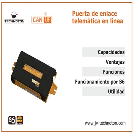 CANUp Online telematics gateway (ESP) | PDF