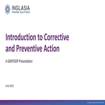 Presentation CAPA related to QMS in pharmaceutical industry.pdf