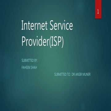 Internet Service Provider