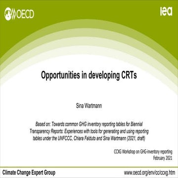 CCXG Workshop, February 2021, Sina Wartmann