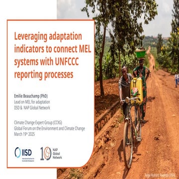 CCXG global forum, March 2025,  Emilie Beauchamp