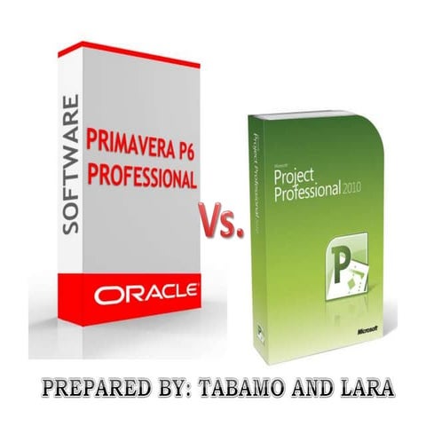 Primavera vs Microsoft project