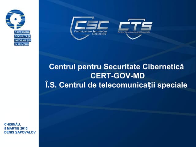 Presentation cert gov-md 05.03.2013