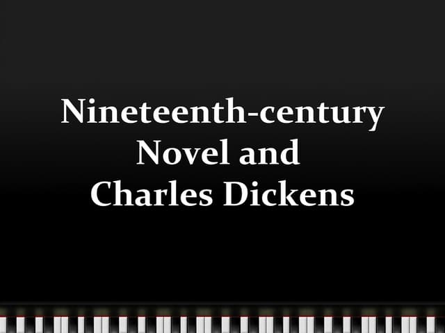 Presentation Charles Dickens