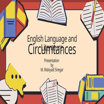 Understanding Circumstances in English Sentences: Grammar and Usage | PPTX