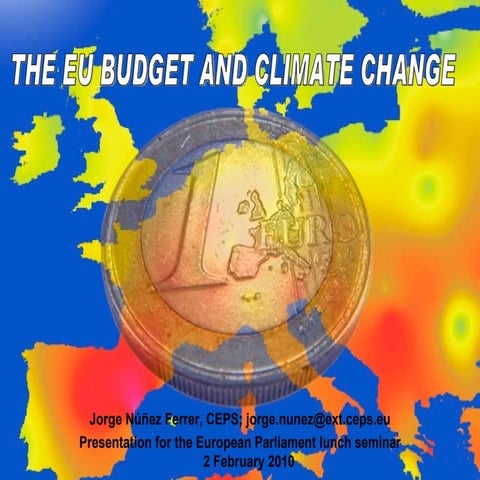 Eu Budget and climate change report presentation